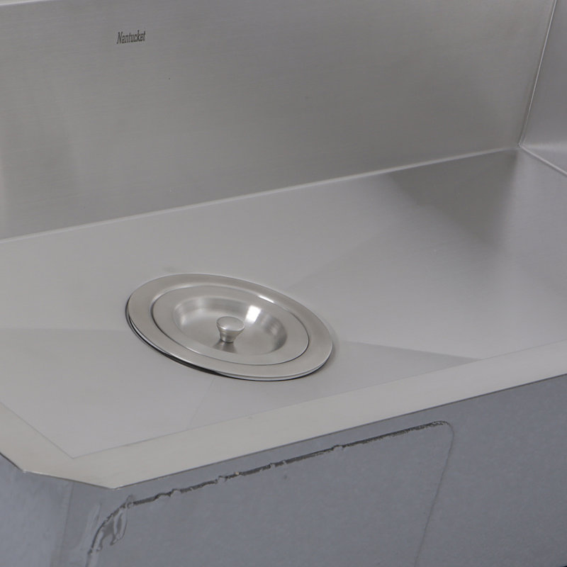 Pro Series 30'' L Single Bowl Stainless Steel Kitchen Sink