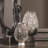 Crackled Footed Vase-Black Raku-50159166
