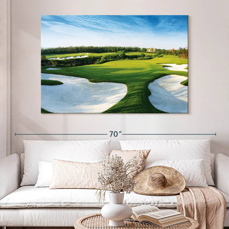 Sireci Silverleaf Club Golf Course, 34" H x 51" W