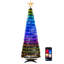 Arbre de Noël vert 6,2 pi avec 282 lumières DEL