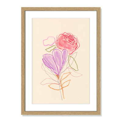 Simple Floral "Simple Floral III" Print