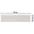 Capri 3" x 10" Porcelain Stone Look Subway Wall Floor Use Tile-87214502