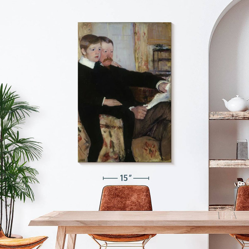 Alexander Cassatt et Robert Cassatt, 45" H x 30" W
