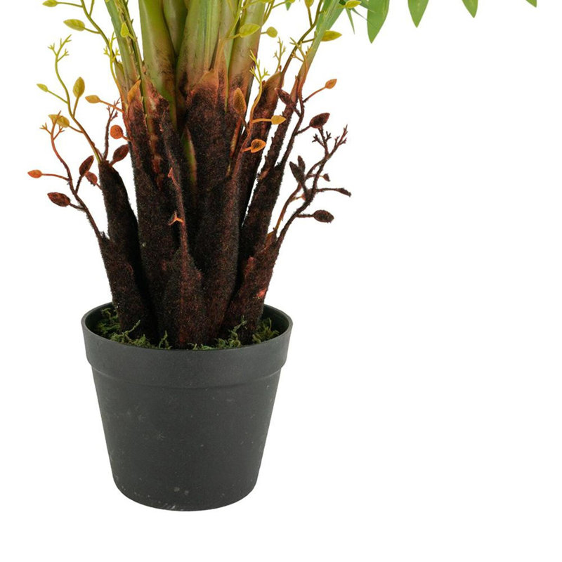 31.5'' Faux Fern Tree in Cement Pot
