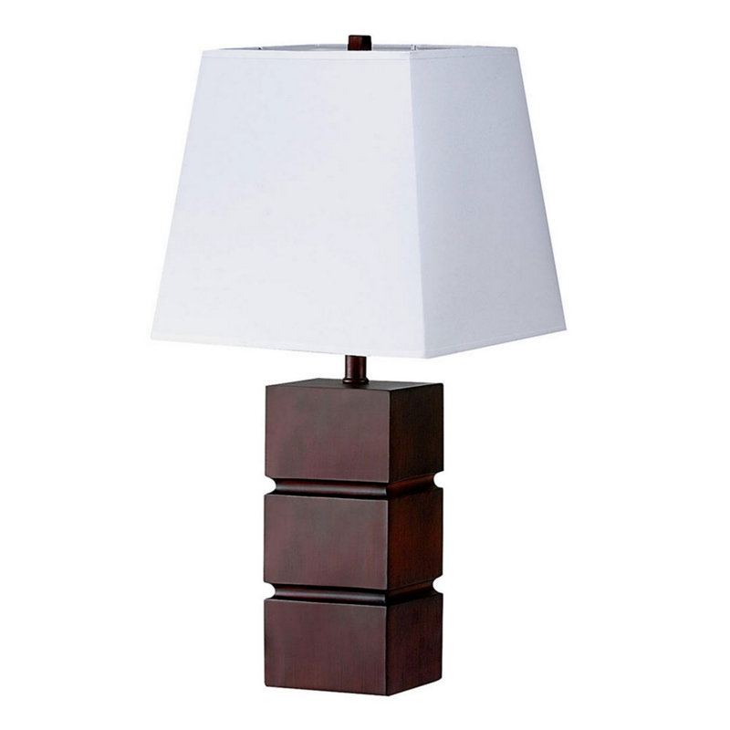 Lampe de table haute en polyrésine 27,5 "
