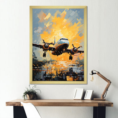 " In Flight Plane Horizons II "