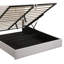 Upholstered Platform Bed With Hydraulic Storage System,No Box Spring Needed-64321054