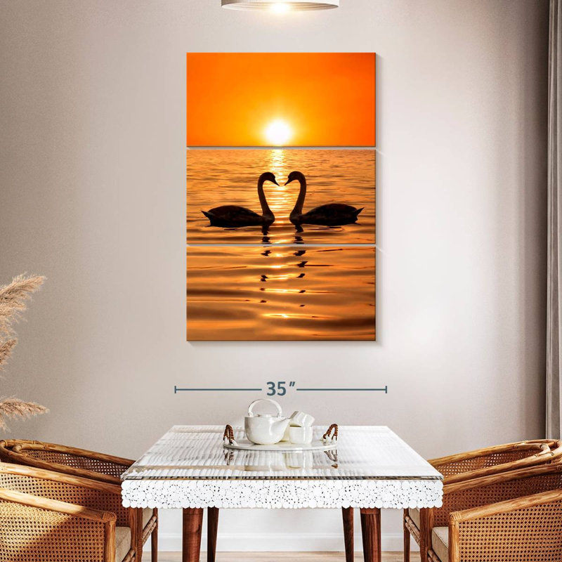 Brampt Reflecting Nature, 50" H x 32" W