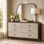 Houston Dresser With Mirror - Walnut