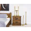 Broussard 50cm W Solid Wood Bedside Table