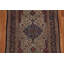 Tapis à teinture végétale antique pré-1900 3 x 5