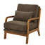 Chaise longue en bois massif-131146266