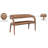 Aurich Vegan Leather Upholstered Bench-600666043