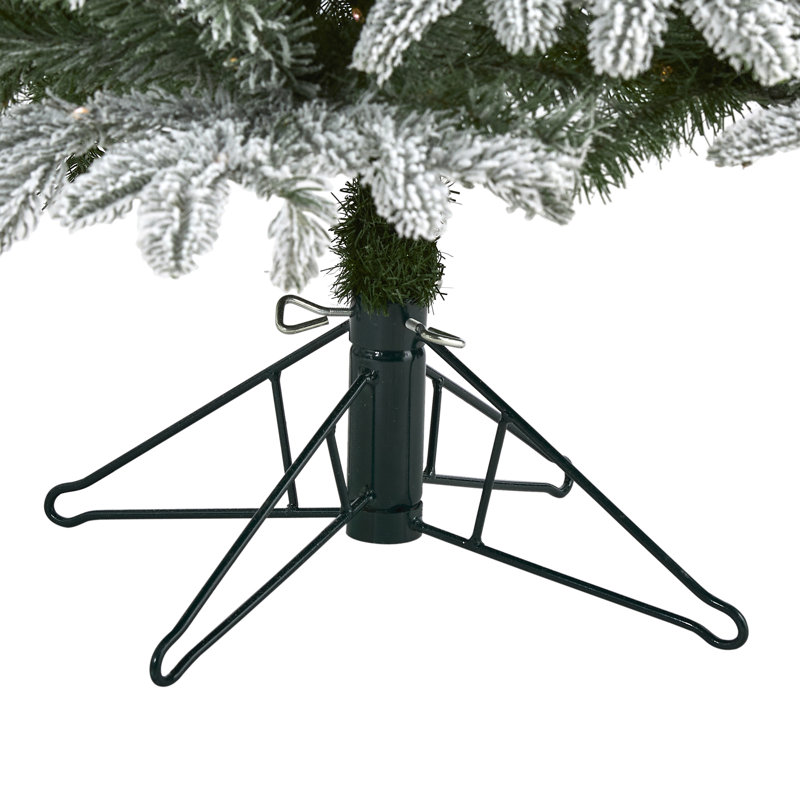 Lighted Artificial Fir Christmas Tree, 5' H