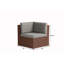 Ensemble de conversation modulaire en rotin avec coussins 4 pièces Cotswald-42897407