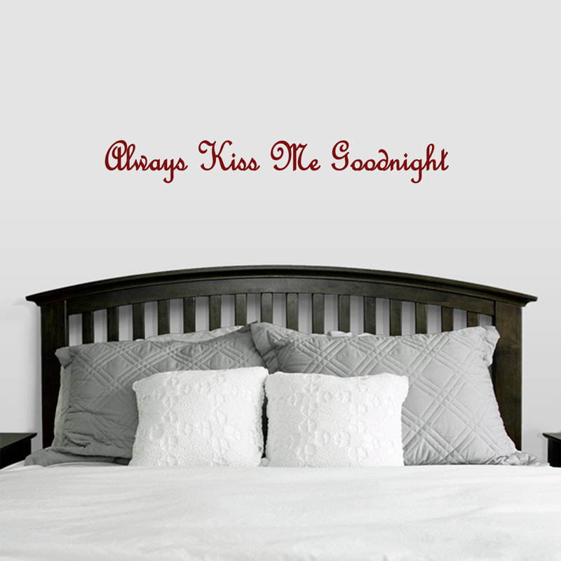 Flemingdon Text & Numbers Non-Wall Damaging Wall Decal, Cranberry