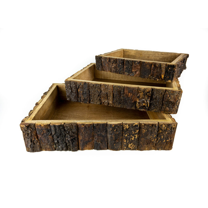 Hille Wood Decorative Bowl 3, 1.75" H x 16" W x 16" D