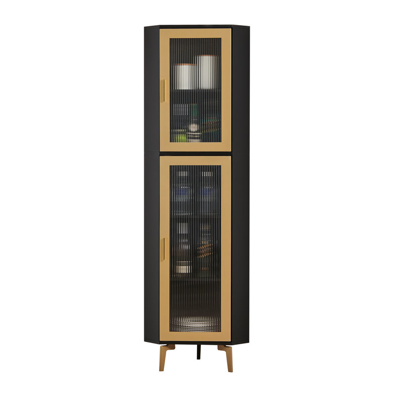 Vitrine de coin Everett