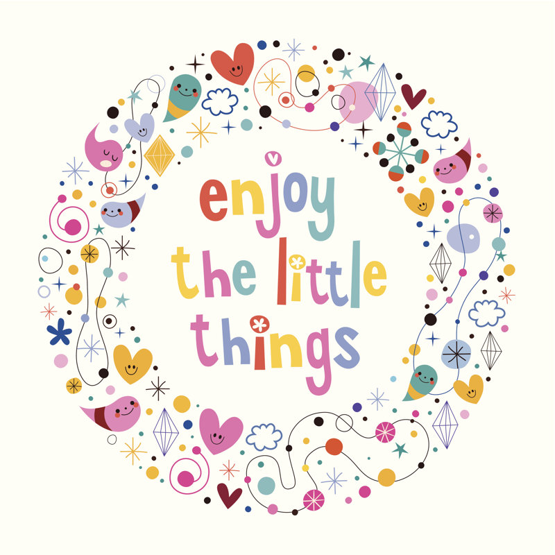 Life Motivational Quote by Alias-Ching - Wrapped Canvas Print, 30cm H x 30cm W x 3.8cm D