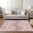 Washable Ikat Indoor / Outdoor Rug-109569445