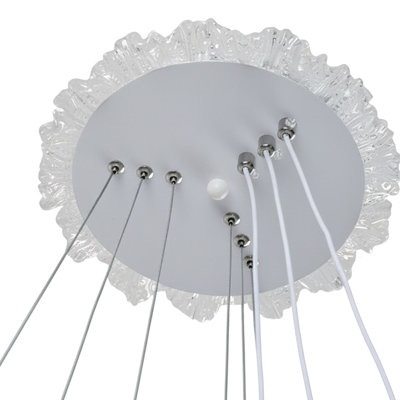 3 - Light Natural LED Dome Pendant