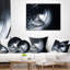 Art abstrait 3D en spirale noire - coussin imprimé abstrait-29367153-29367149