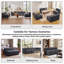 Banc de salle à manger modulaire rembourré en L 88 po-985391513