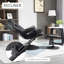 Fauteuil inclinable et pivotant avec repose-pieds