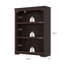Bibliothèque standard H 42,1 "x l 31,5" avec tablette à 3 niveaux Luper-683537689-702946638