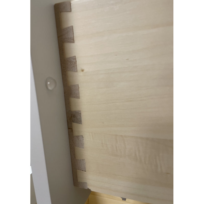 White Shaker Style Double Bathroom Vanity Base with Drawers