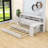 Daybed with Twin Trundle, Shelves, Desk and Slats-1180712537-1180712536