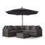 Yancey 5 Seater Rattan Corner Sofa Set-40476581