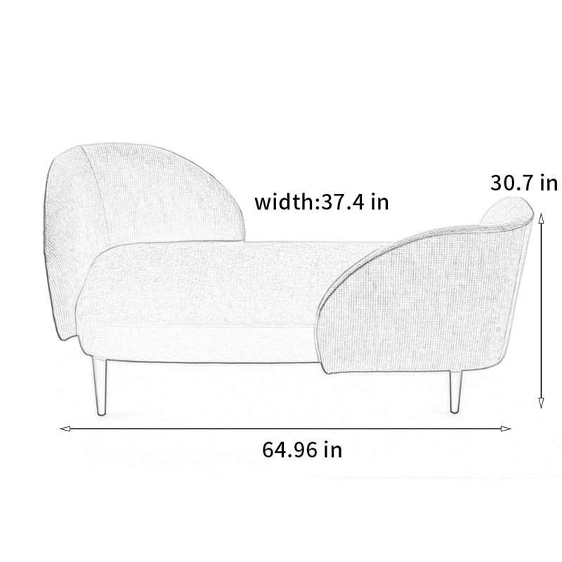 Chaise en bois massif luxueuse et confortable