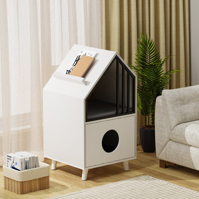 Habitation pour chat H 36,7 po x l 19,8 po