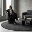 Fauteuil d'appoint pivotant en velours Modern-1589764713