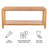 Alaterre Furniture Newport Collection Bench with Handcrafted Woven Rope Seat - 40-Inch Wood Bench with Storage Shelf for Entryway or Bedroom (Natural)-827446934