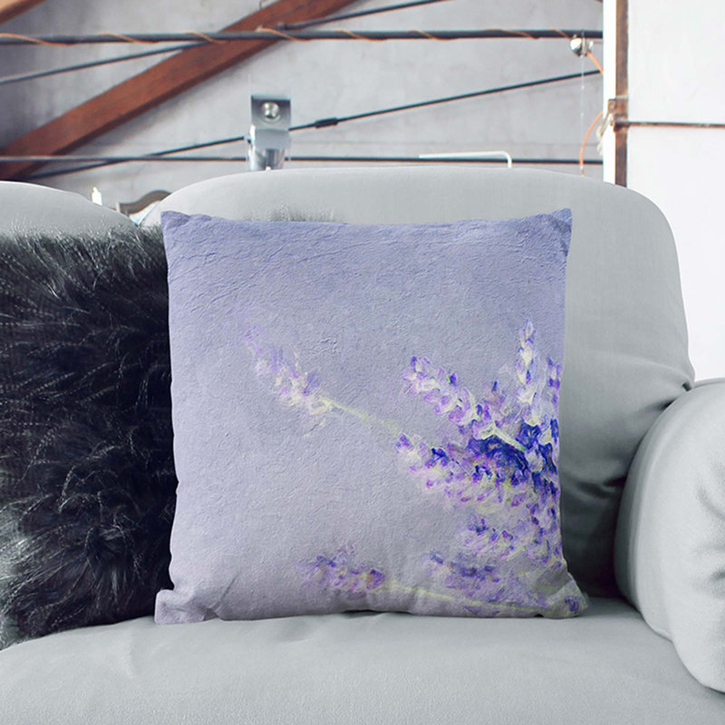 Square Throw Cushion, 55cm H x 55cm W x 20cm D, Stone