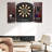 Dartboard and Cabinet Set Complete with All Accessories Easy Assembly