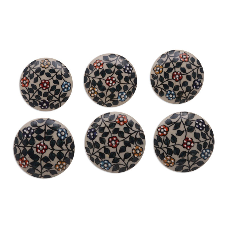 Neder Divine Garden Ceramic Door Knob