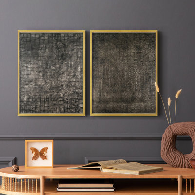 «Lattice Luster II», reproduction encadrée de qualité supérieure - prête à être accrochée - aucun clou requis - aucun clou requis