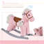 Cheval à bascule en peluche avec ours, Qabo Kids-695518352