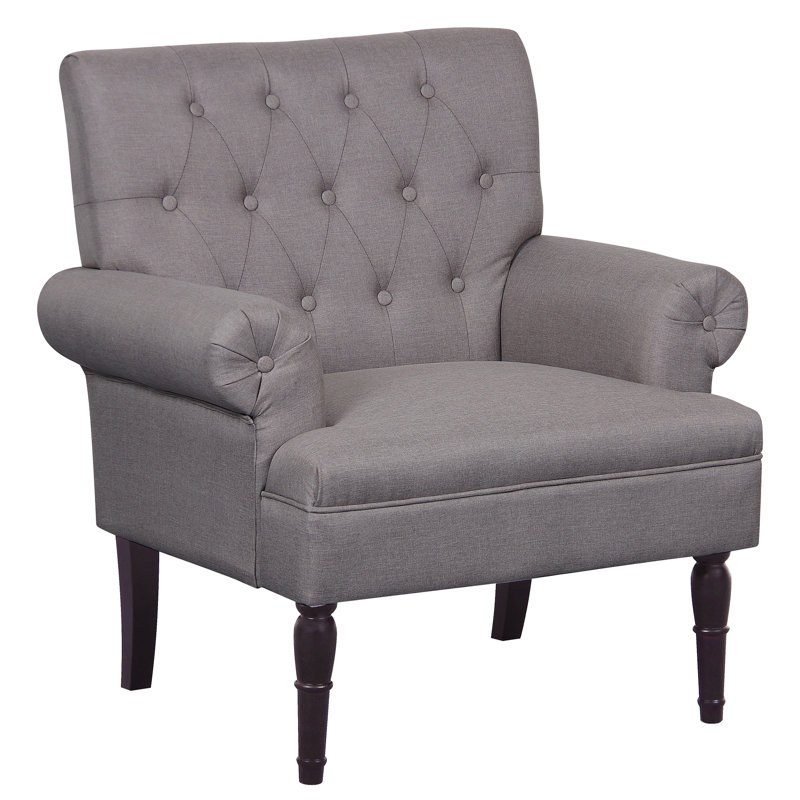 Fauteuil Schleicher, Lin brun clair