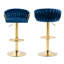 Christal Height Adjustable Swivel Bar Stool-813056545