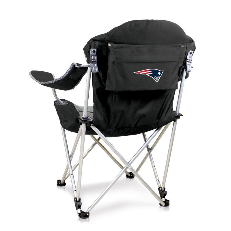 Fauteuil de camp inclinable NFL New England Patriots, Noir, Dolphins de Miami