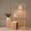 Lampe sur pied arquée 60 po Avdhésh-493367204