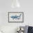 Cirebon 'Dotted Shark' Framed Print-185173345