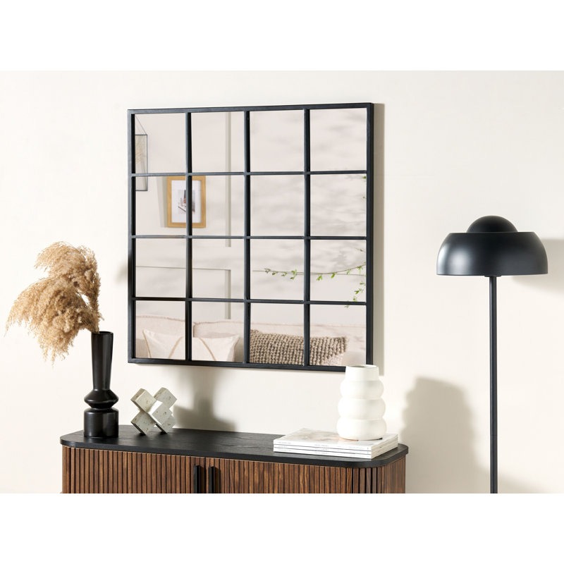 Syverson Metal Flat Wall Mirror
