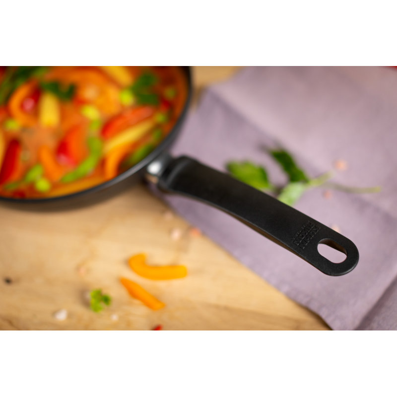 Kuhn Rikon Easy Induction Aluminium Non-Stick High-Walled Induction Safe Frying Pan, 28cm Diameter