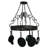 Steel Handcrafted Round Hanging Pot Rack