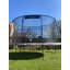 8ft x 11.5ft JumpKing Oval Combo Pro Trampoline with Safety Enclosure